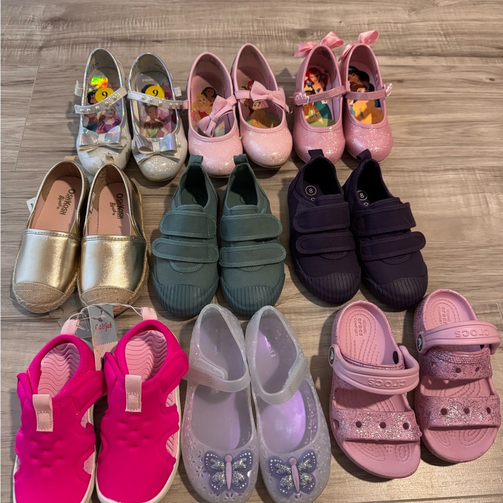 Girls toddler various shoes